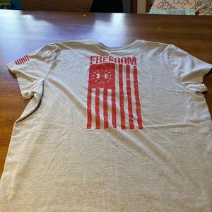 Under Armour Freedom T shirt Women’s size XL